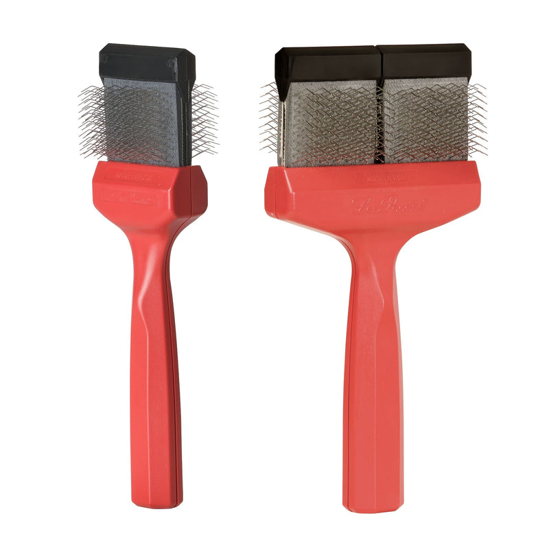 Mat Zapper, brosse demelante professionnelle pour chien utilisee au salon