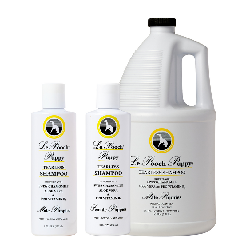 Shampoings de toilettage naturel pour chien presentes dans la boutique